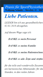 Mobile Screenshot of praxis-wschmitz.de
